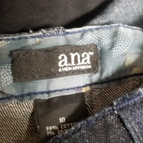 a.n.a A New Approach DARK BLUE JEANS - Picture 3 of 3